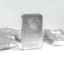 1 Pcs Non Magnetic Sunshine Minting American Bar 5 OZ Silver Plated Badge Collectible Decoration Bar